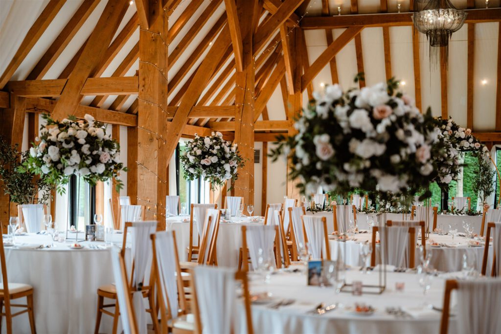 Stacey & brandon's wedding at the old kent barn